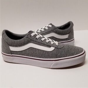 Vans Old Skool Gray and White Sneakers